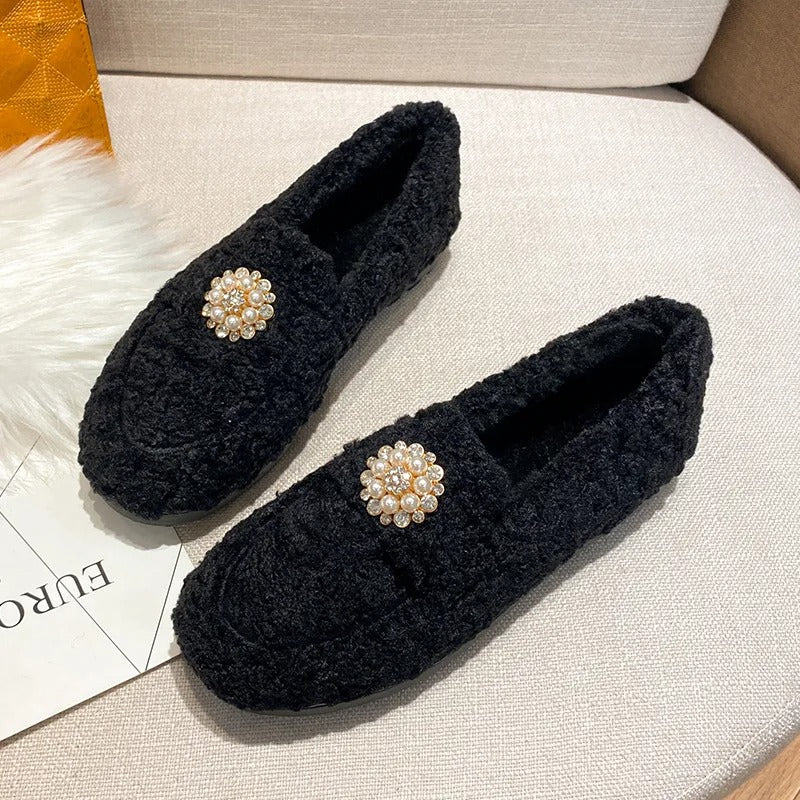 Dana Fur Moccasin