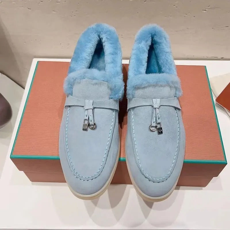 Yaara Fur Moccasin