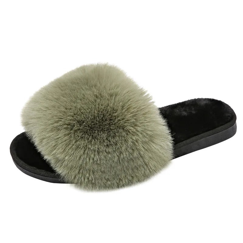 Jasmin Fur Slipper