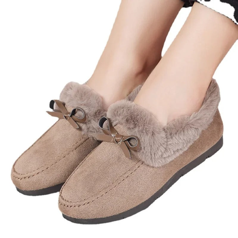 Shira Fur Moccasin