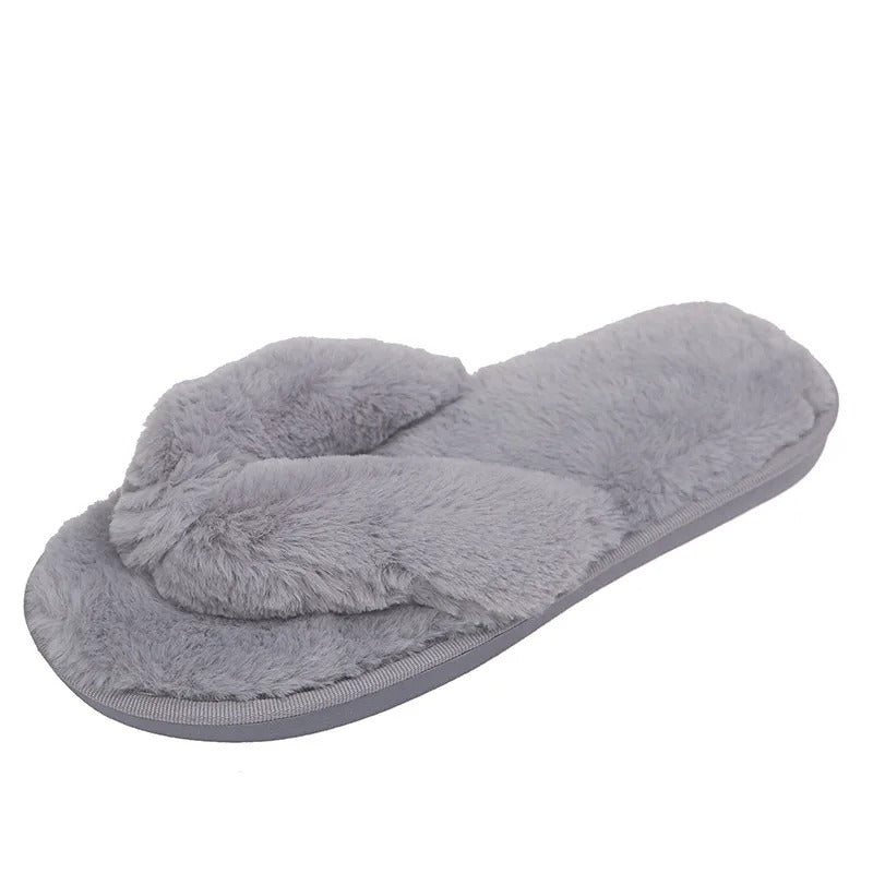 Mia Fur Slipper