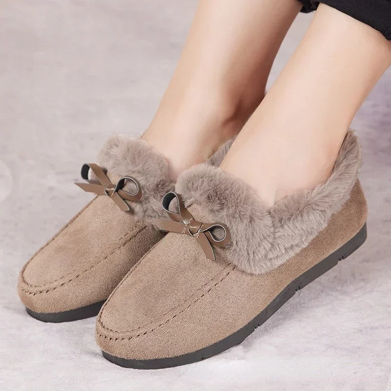 Shira Fur Moccasin