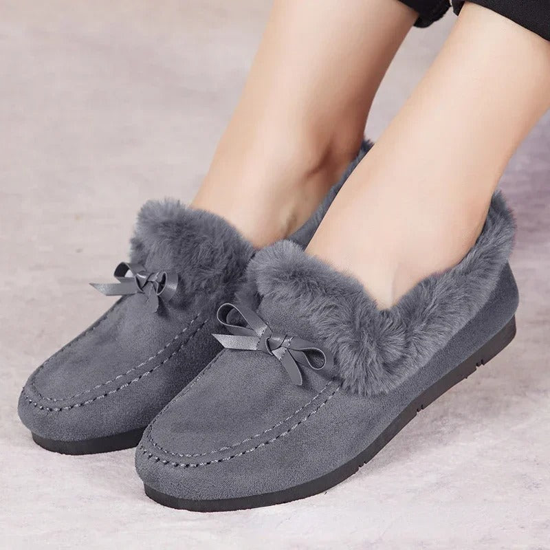 Shira Fur Moccasin