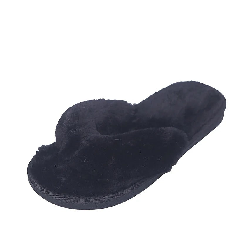 Mia Fur Slipper