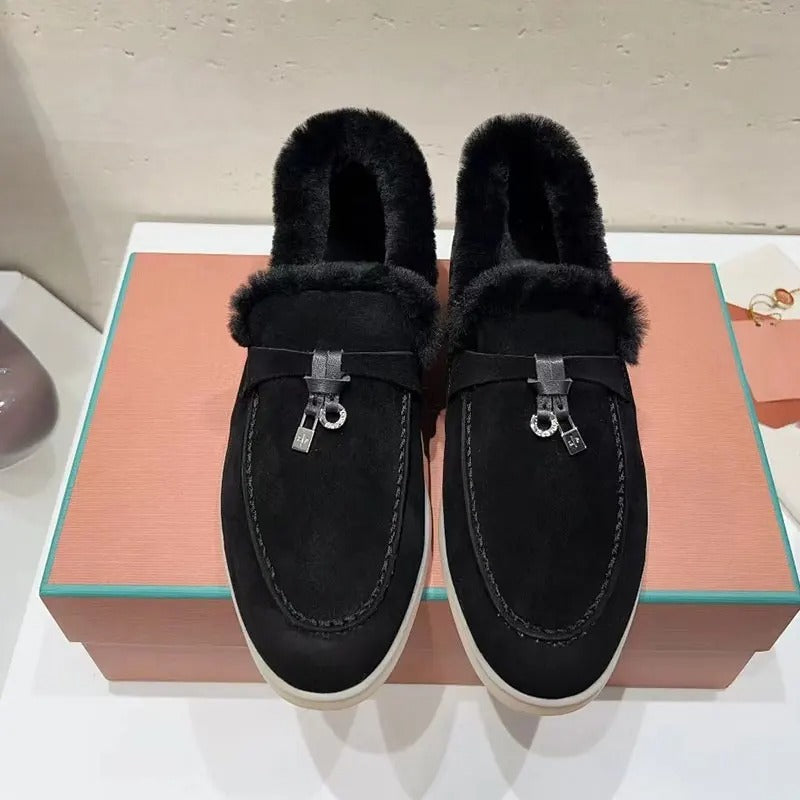 Yaara Fur Moccasin