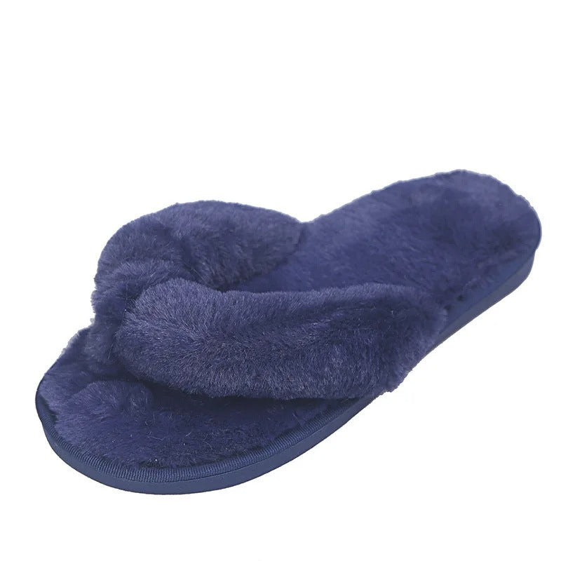 Mia Fur Slipper