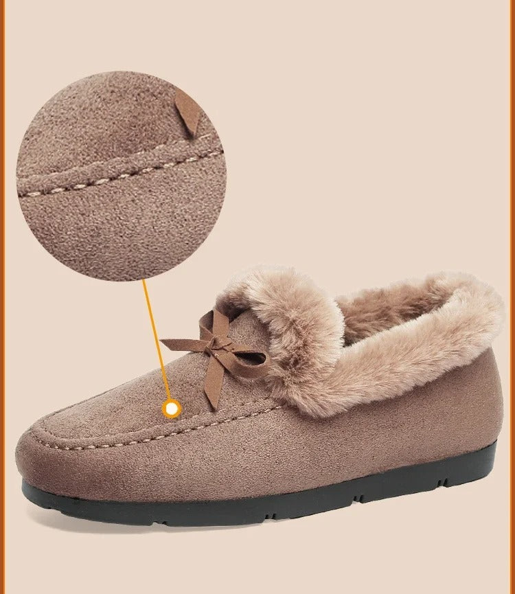 Shira Fur Moccasin